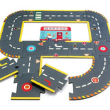 City Circuit - Puzzle Gigante da Cidade - Crazy Motors - Djeco