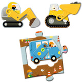 Puzzle Gigante - Construction Site - Djeco