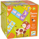 Dominó Farm - Jogo de Dominó com Animais da Quinta - Djeco