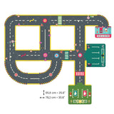City Circuit - Puzzle Gigante da Cidade - Crazy Motors - Djeco