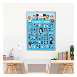 Poster + Stickers Discovery - Gente Famosa