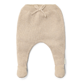 Calças de Malha - Beige Melee - Little Dutch