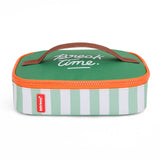 Lancheira Térmica Pequena Green Stripes  –  Hello Hossy