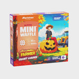 Mini Waffle - Farmer Front Loader - 50 Peças - Marioinex