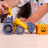 Mini Waffle - Farmer Front Loader - 50 Peças - Marioinex