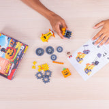 Mini Waffle - Farmer Front Loader - 50 Peças - Marioinex