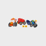 Mini Waffle - Farmer Tractors - 100 Peças - Marioinex