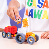 Mini Waffle - Farmer Tractors - 100 Peças - Marioinex