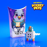 Mini Waffle Pocket Pet - Pombo - 15 Peças