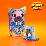 Mini Waffle Pocket Pet - Morsa - 25 Peças
