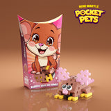 Mini Waffle Pocket Pet - Rato - 25 Peças