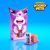 Mini Waffle Pocket Pet - Caracol - 15 Peças