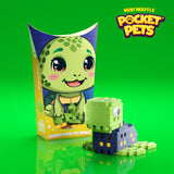 Mini Waffle Pocket Pet - Tartaruga - 25 Peças