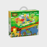 Mini Waffle - Animais Savana - 100 Peças