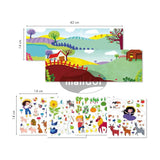 Autocolantes Reutilizáveis Sticky Story - Farm