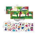 Autocolantes Reutilizáveis Sticky Story - Princesses