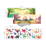 Autocolantes Reutilizáveis Sticky Story - Dinosaurs