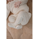 Casaco de Malha Envelope - Off White - Little Dutch