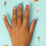 Nagelsticker - Blumen - Djeco