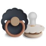 Pack de 2 Chupetas Daisy em Silicone - Aurora/Chamomile  - FRIGG