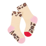Conj. de 4 Pares de Meias - Leopard - Hello Hossy