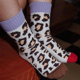 Conj. de 4 Pares de Meias - Leopard - Hello Hossy