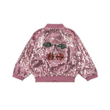 Casaco Bomber Starla Sequin - Blush - Konges Slojd