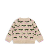 Cardigan com Mistura de Lã Belou - Cherry - Konges Slojd