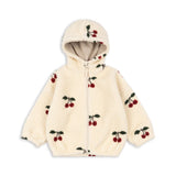 Casaco Jody Teddy Hoodie - Ma Grande Cerise - Konges Slojd