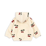 Casaco Jody Teddy Hoodie - Ma Grande Cerise - Konges Slojd
