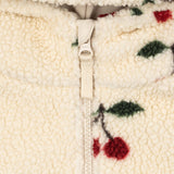 Casaco Jody Teddy Hoodie - Ma Grande Cerise - Konges Slojd