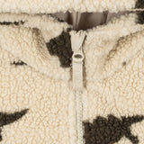 Casaco Jody Teddy Hoodie - Dino Silhouette - Konges Slojd