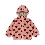 Casaco Jody Teddy Hoodie - Coeur Mellow - Konges Slojd