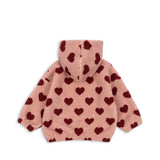 Casaco Jody Teddy Hoodie - Coeur Mellow - Konges Slojd