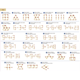 Jogo Magnético - Quebra Cabeças de Fósforos - The Purple Cow