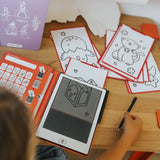 Bloco de Desenho com Ilustrações - Kawaii