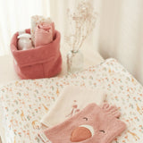 Conj. 2 Babetes Bandana - Blooming Safari Rosa - Little Dutch