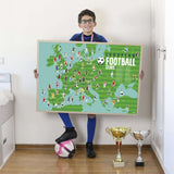 Poster + Stickers Discovery - Futebol