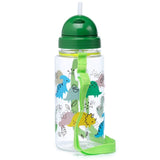 Garrafa Infantil com Palhinha 450 ml - Dinosauria Jr