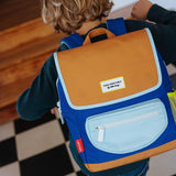 Mini-Marine-Schulrucksack (+6 Jahre) – Hallo Hossy