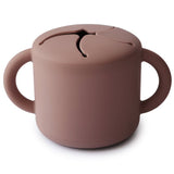 Vaso Snack de Silicona - Claudy Mauve - Mushie