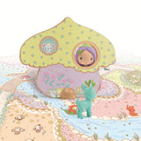 Puzzl'up - Lily & Polo - 33 Peças -  Tinyly - Djeco