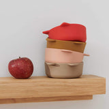 Tigela em Silicone Vanessa - Apple Red/Tuscany Rose - Liewood