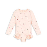 Fato de Banho Merle Manga Comprida - Cherry Coeur Rose - Konges Slojd