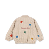 Casaco Bomber Juno - Oxford Tan Stars - Konges Slojd