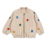 Casaco Bomber Juno - Oxford Tan Stars - Konges Slojd