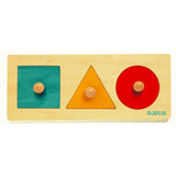 Formabasic - Puzzle com Pega Formas, Cores e Animais  - Djeco