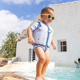 Fralda de Banho - Navy Hugs - Saro