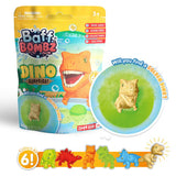 Bomba de Banho Baff Bombz Surprise - Figuras de Dinossauros Colecionáveis